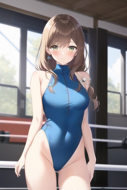 ハイレグレオタードの少女たち 700枚