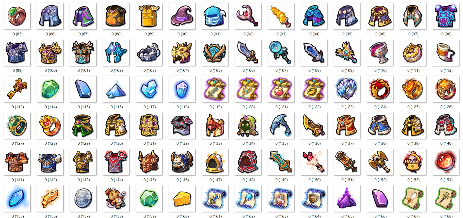 『著作権フリー』ゲーム製作用アイコン集「合計313枚」