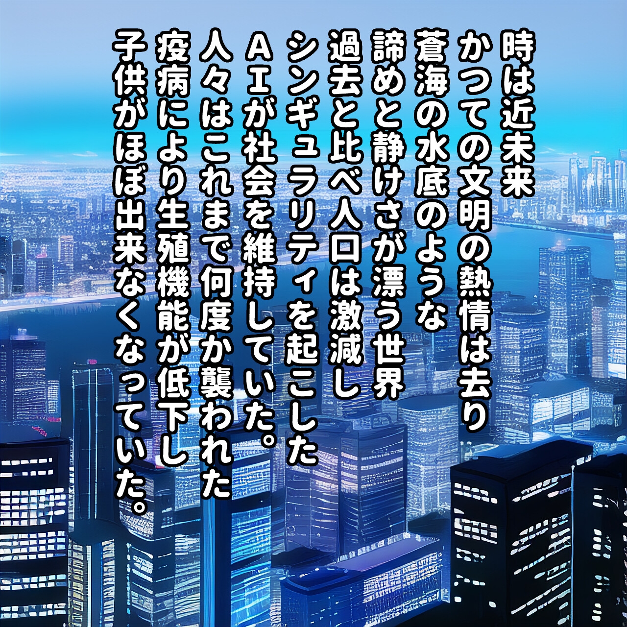 詰んでる近未来でアンドロイドと繁殖交尾する話～CIRON～