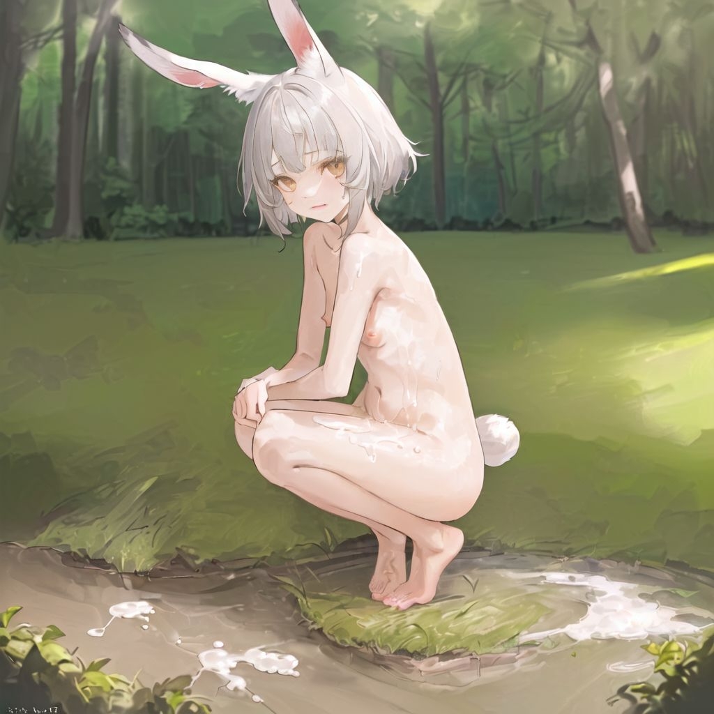 色白細身少女画集【CGイラスト集】