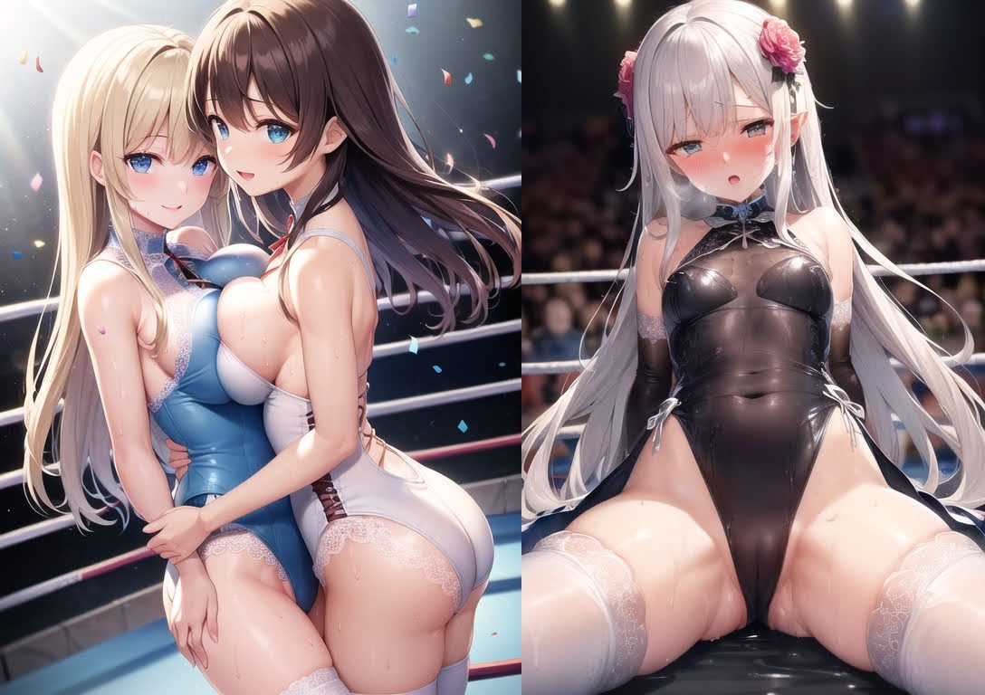 AIアイドル美少女プロレスラーCG集 Vol.5