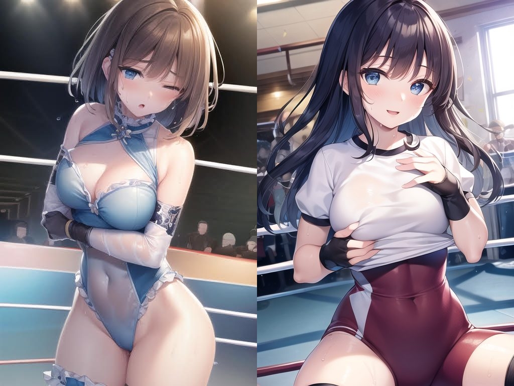 AIアイドル美少女プロレスラーCG集 Vol.5