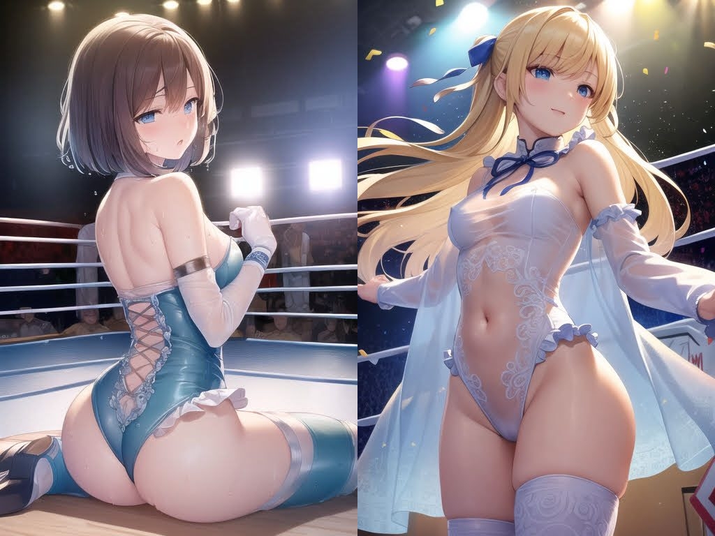 AIアイドル美少女プロレスラーCG集 Vol.5