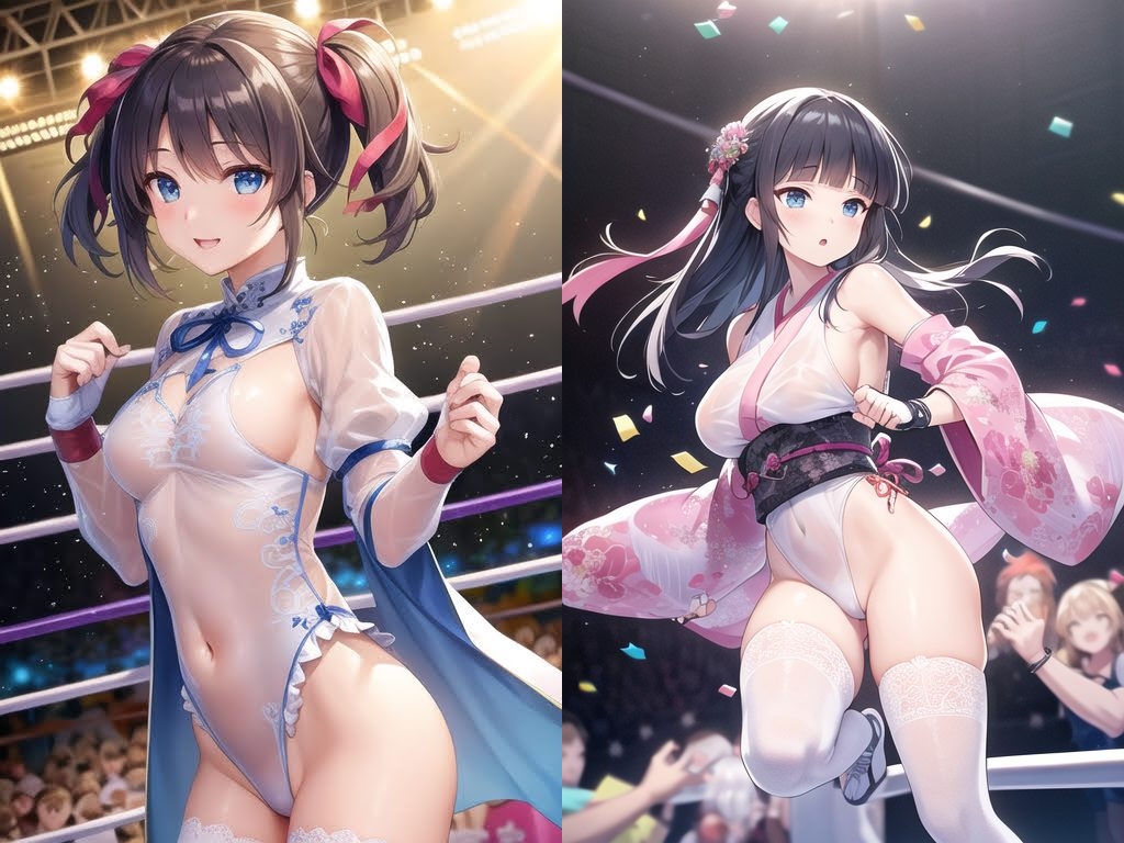 AIアイドル美少女プロレスラーCG集 Vol.5