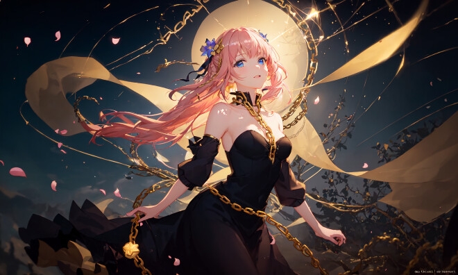 教会の乙女、教堂少女[4K_wallpaper]