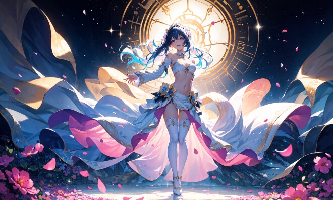 教会の乙女、教堂少女[4K_wallpaper]