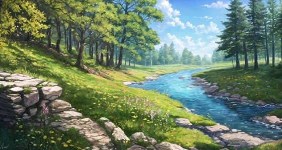 美しい森林!AI生成された森林の背景画像128枚!