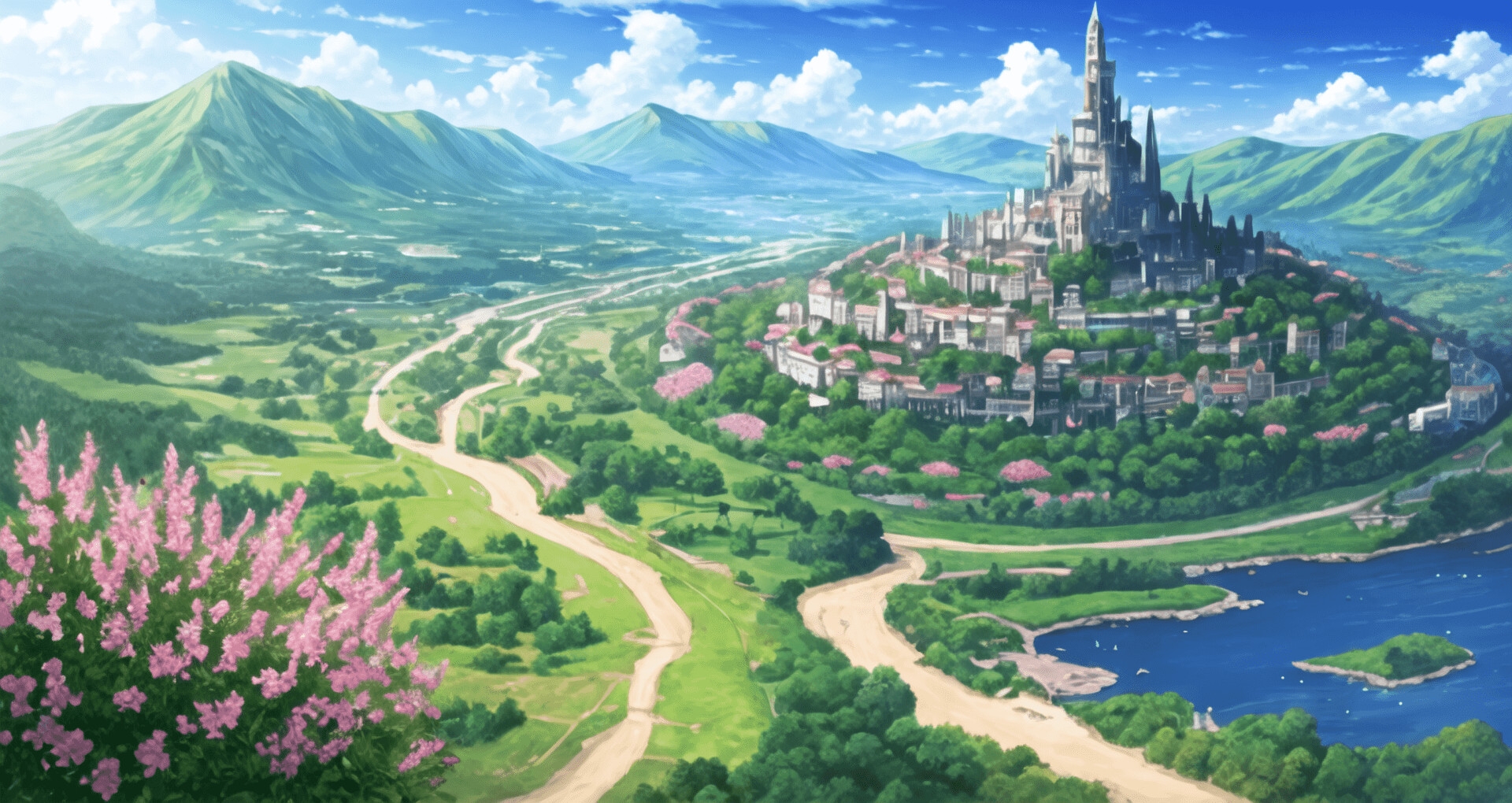 美しい森林!AI生成された森林の背景画像128枚!