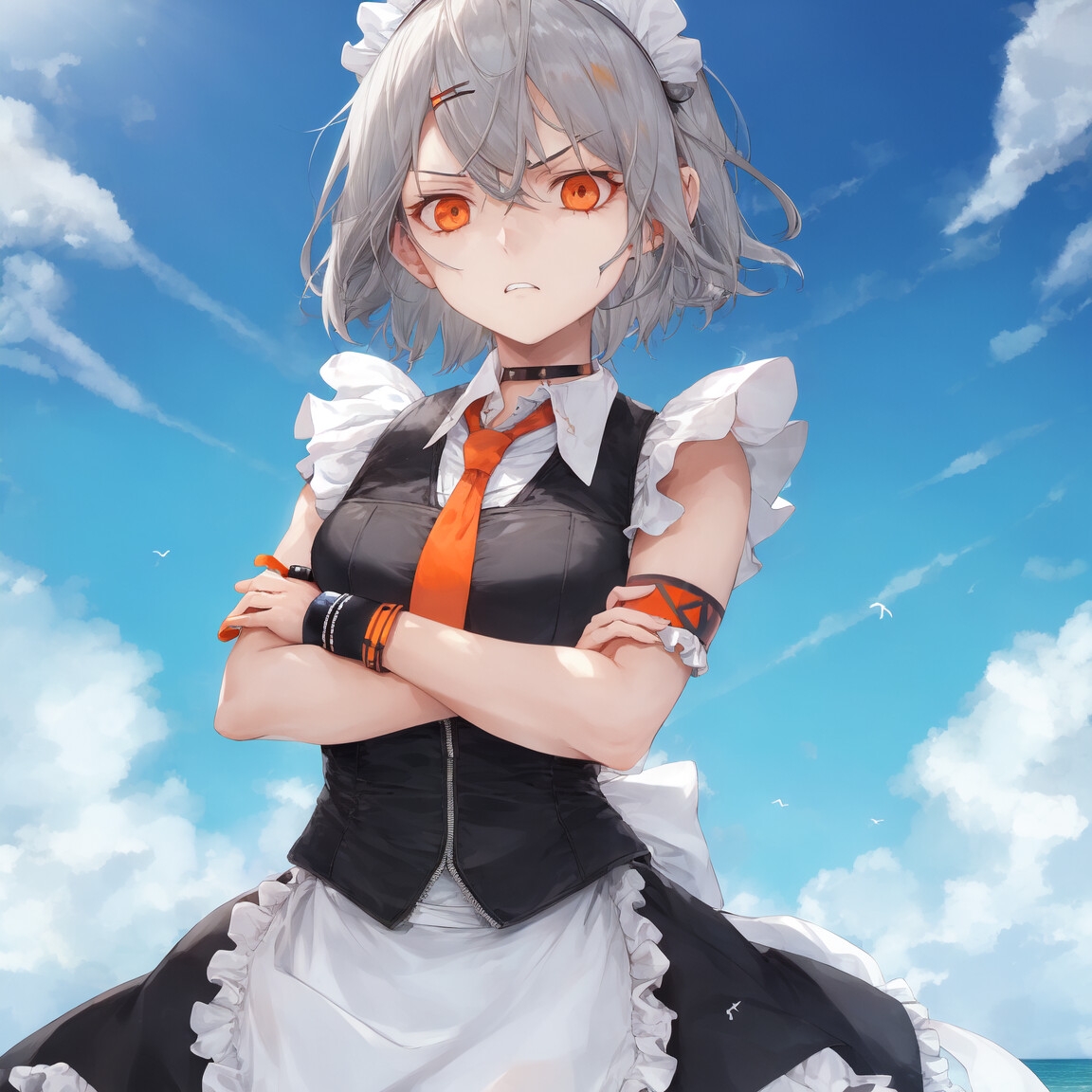 CGイラスト集 狐耳・ツインテール・銀髪