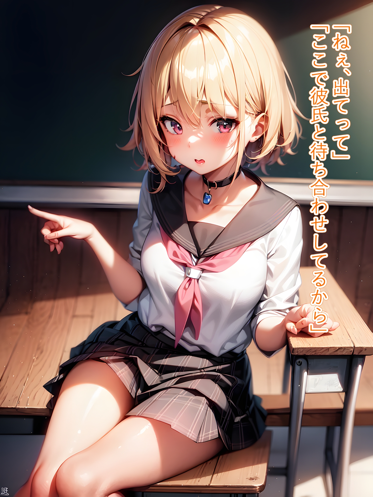 生意気な金髪ギャルJKをわからせる