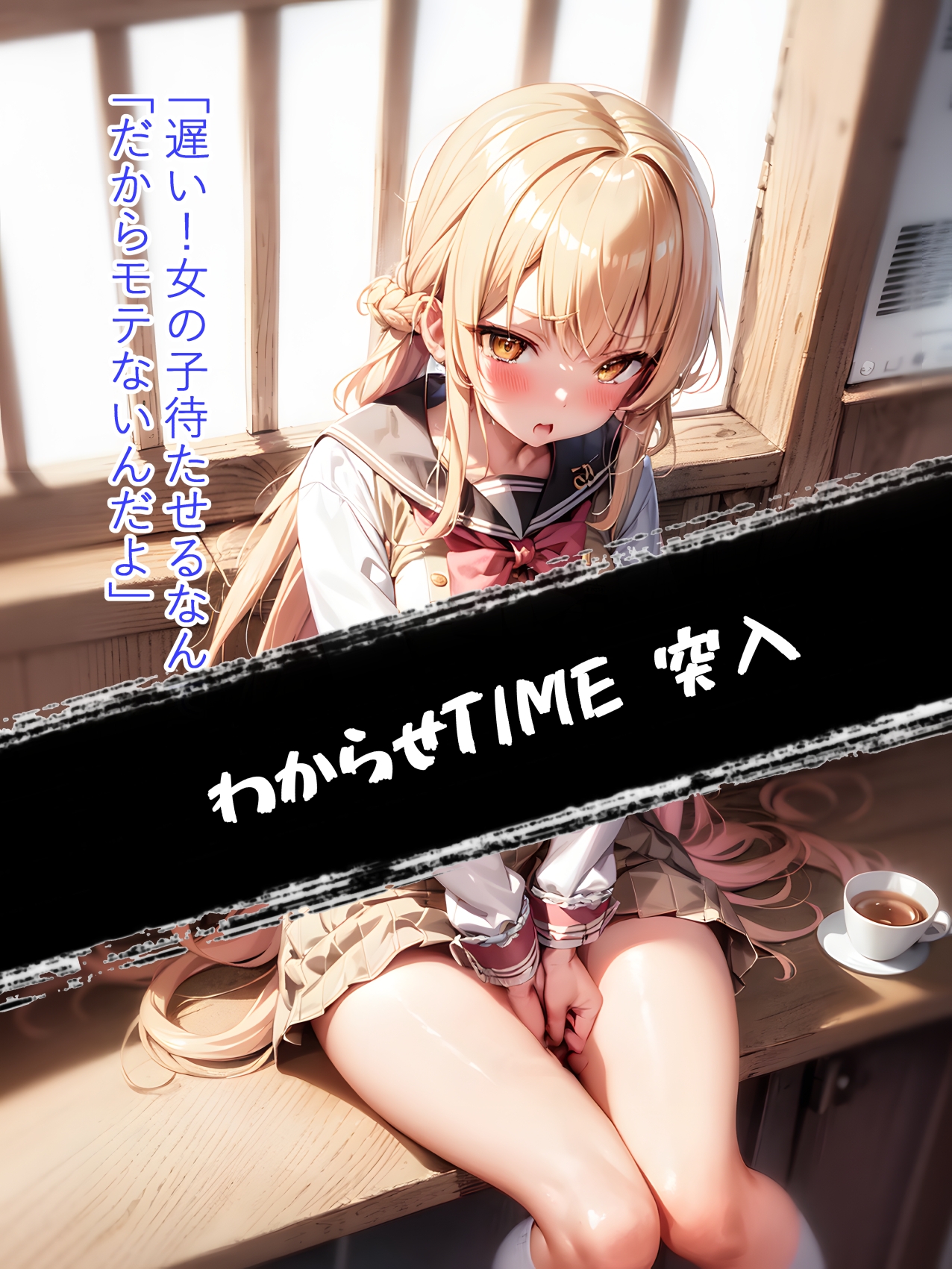 生意気な金髪ギャルJKをわからせる