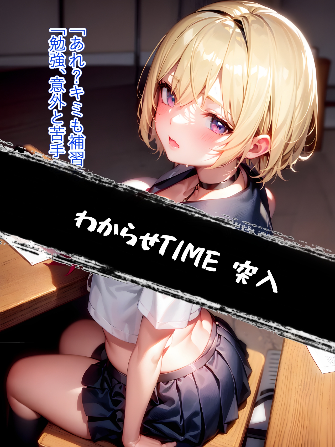 生意気な金髪ギャルJKをわからせる