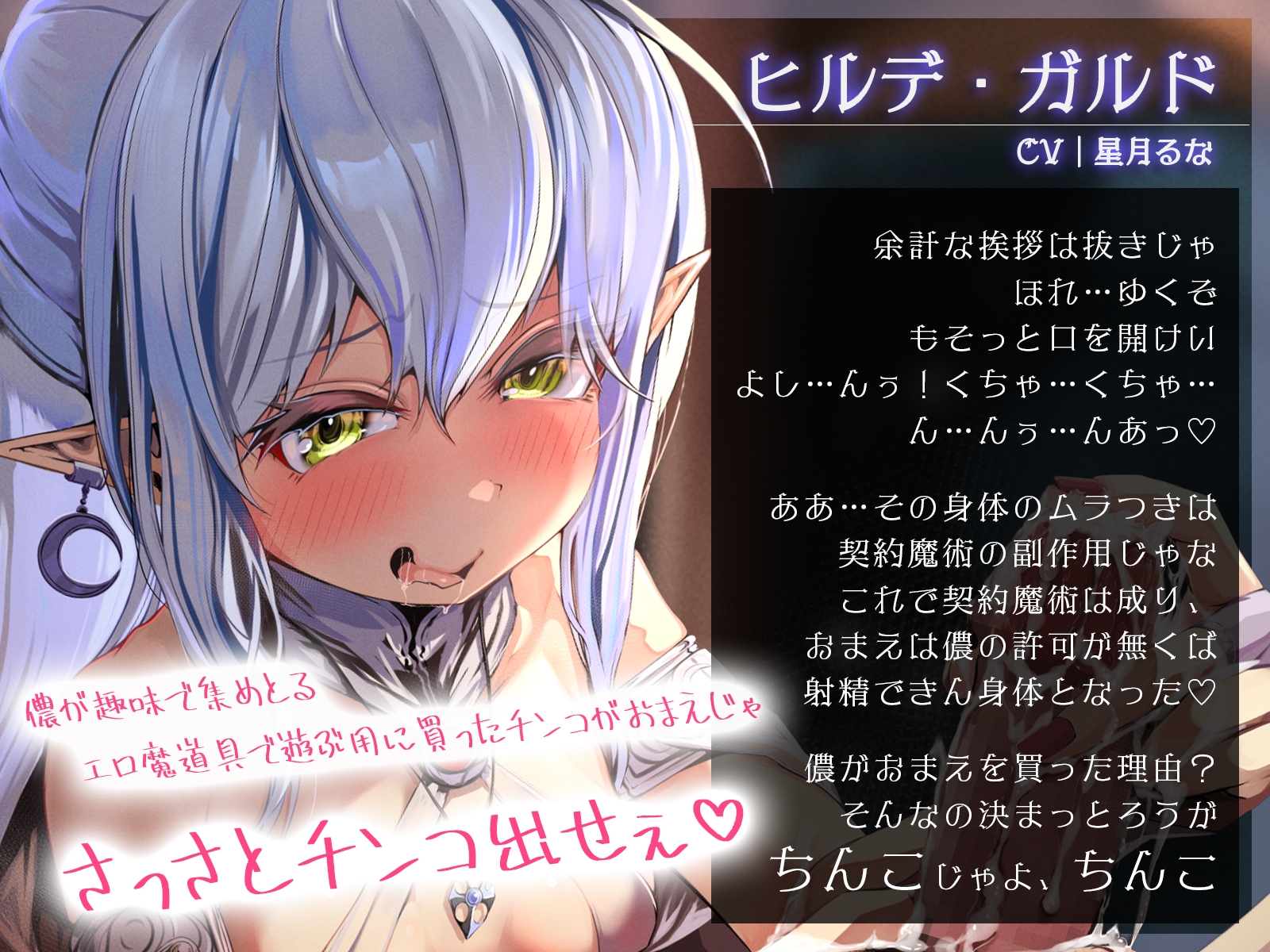 【期間限定330円】ロリババアエルフのえっちな魔法道具で愛玩奴隷性活