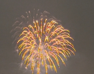 【フリー音素材】 田舎町で観た花火 【32bit float 超ダイナミックレンジ】