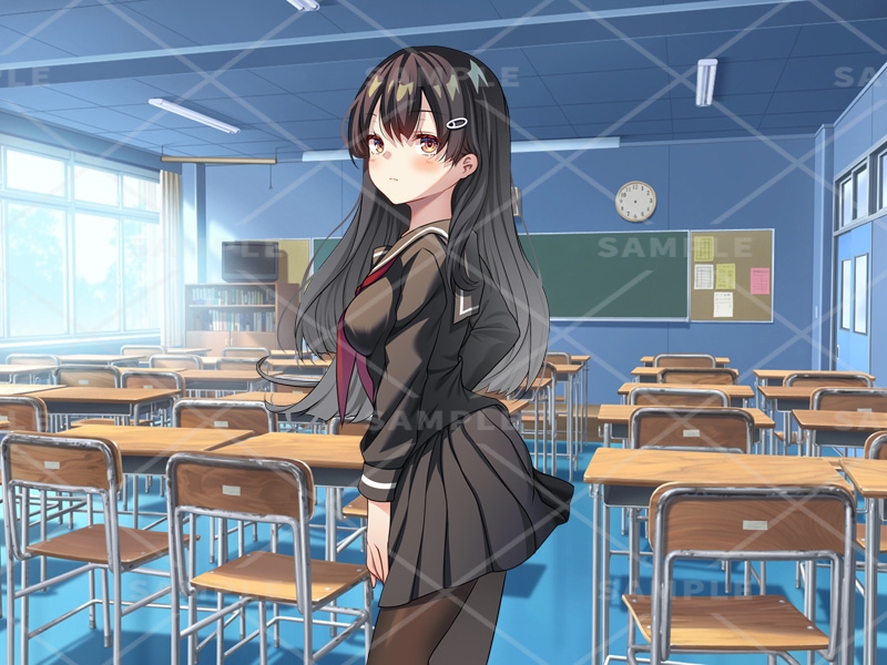 立ち絵素材_75(セーラー女子A)表情10種