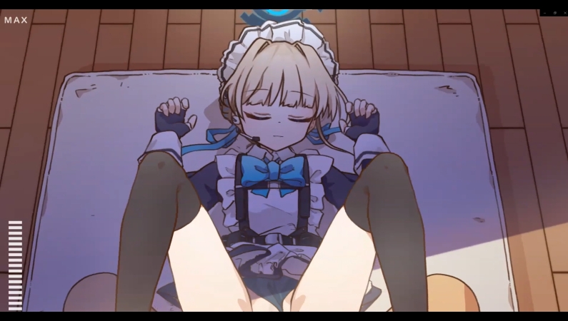 夏休みに無口なメイドとセックス