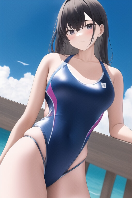 きわどいスク水・競水コレクション1 (全51作)