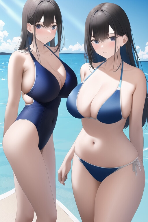 きわどいスク水・競水コレクション1 (全51作)