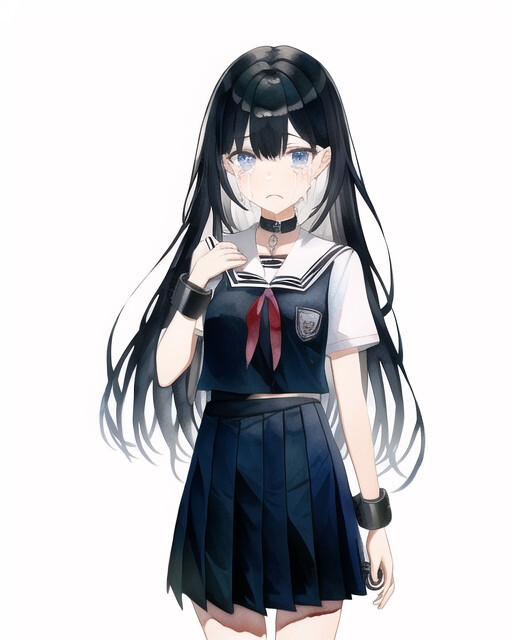 制服美少女監禁CG だれかたすけて...