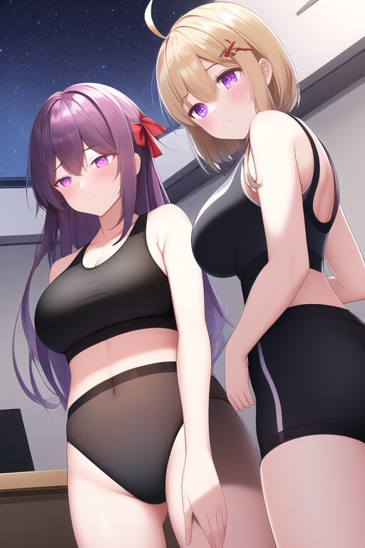 スポーツブラのロッカールーム