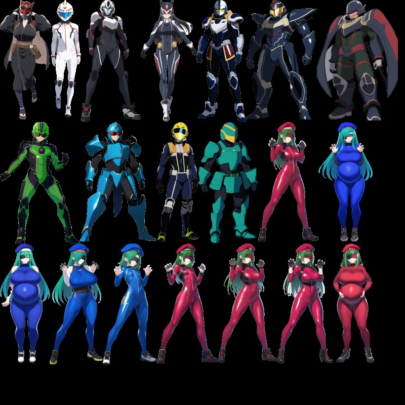 AI製戦闘員素材99+90