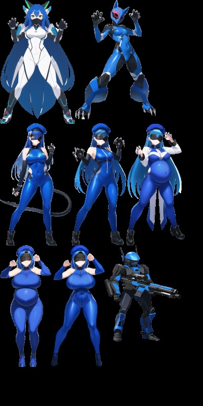 AI製戦闘員素材99+90