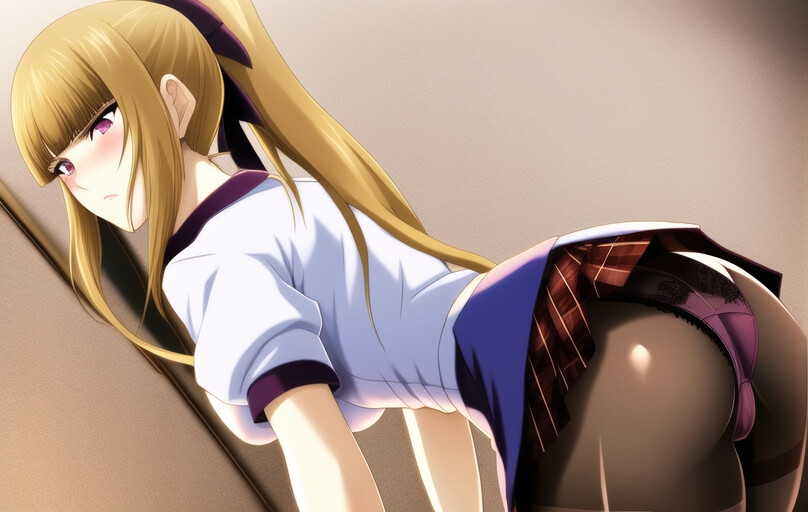 いやらしいお尻と美脚