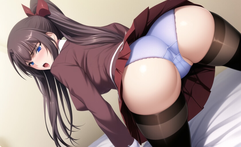 いやらしいお尻と美脚