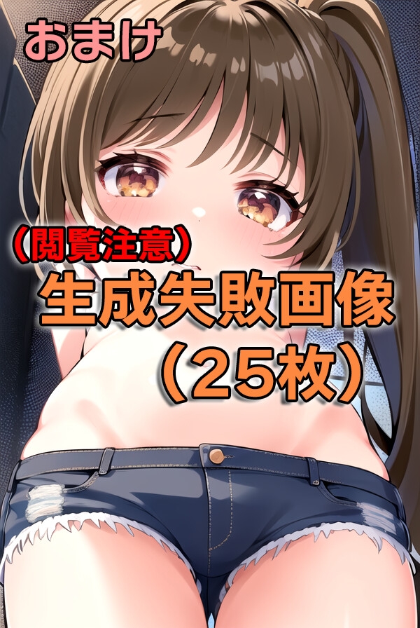 ポニテ・ホットパンツのお姉さん