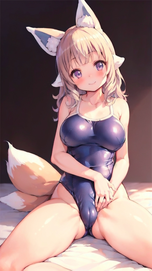 狐耳JK記録集 in ホテル【CG集】