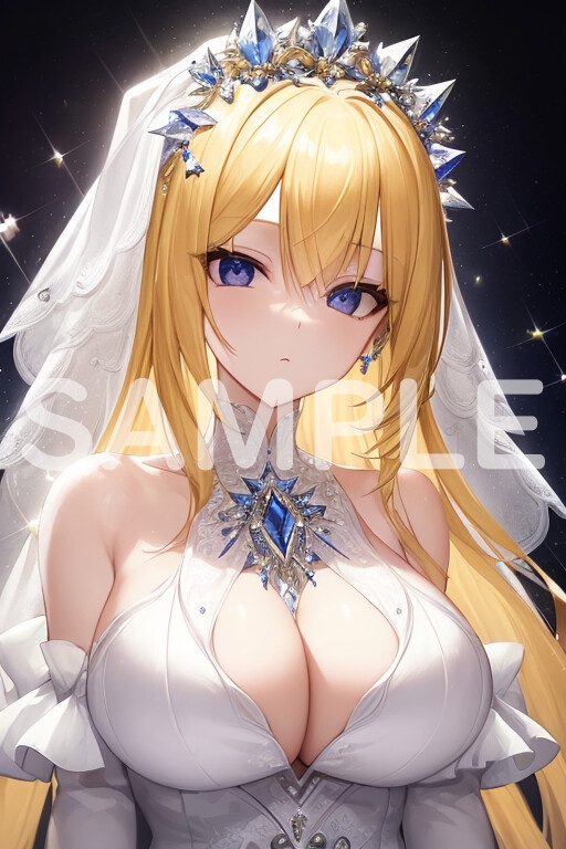 ヒロインの花嫁イラスト