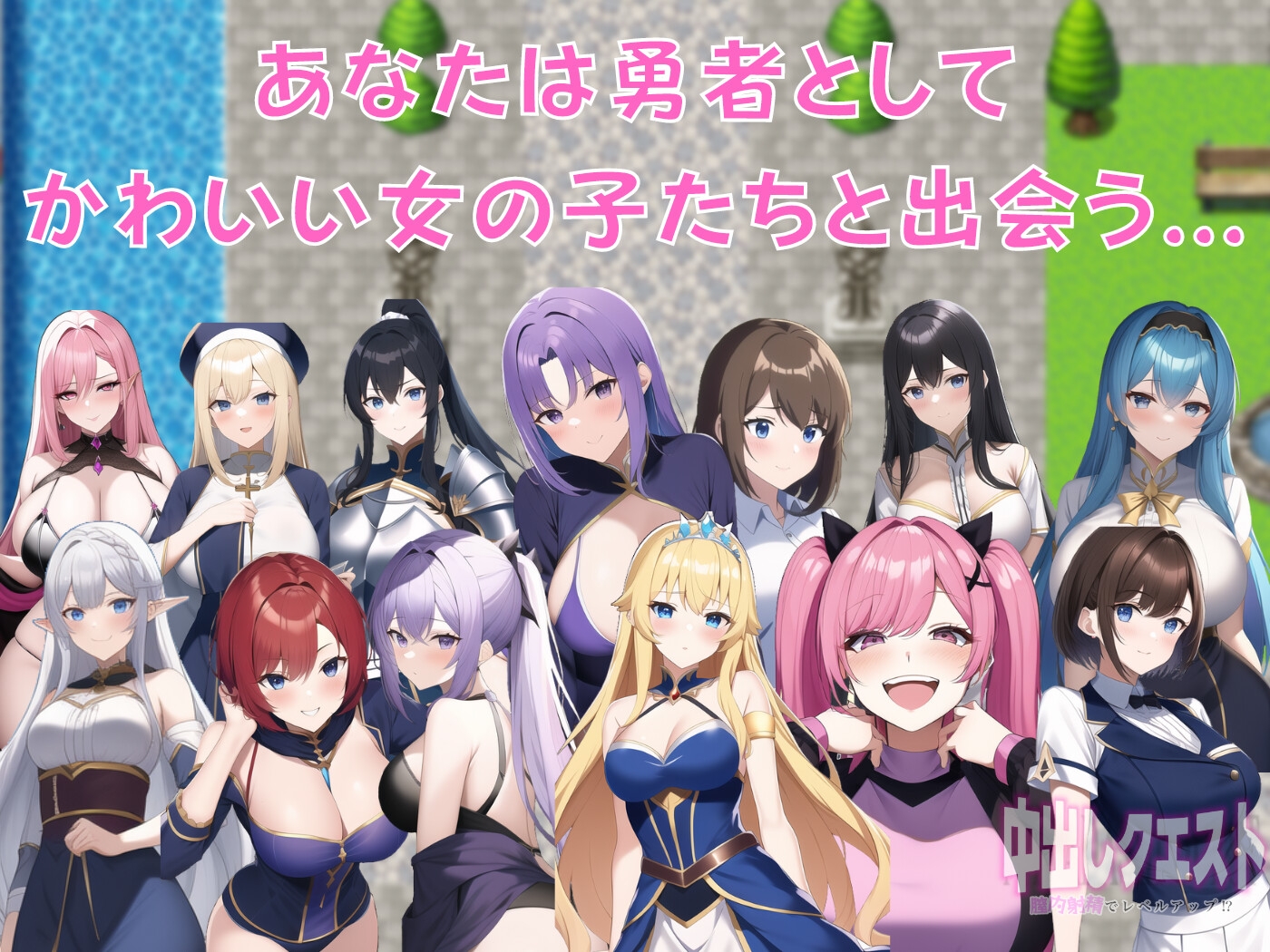 中出しクエスト ~膣内射精でレベルアップ!?~