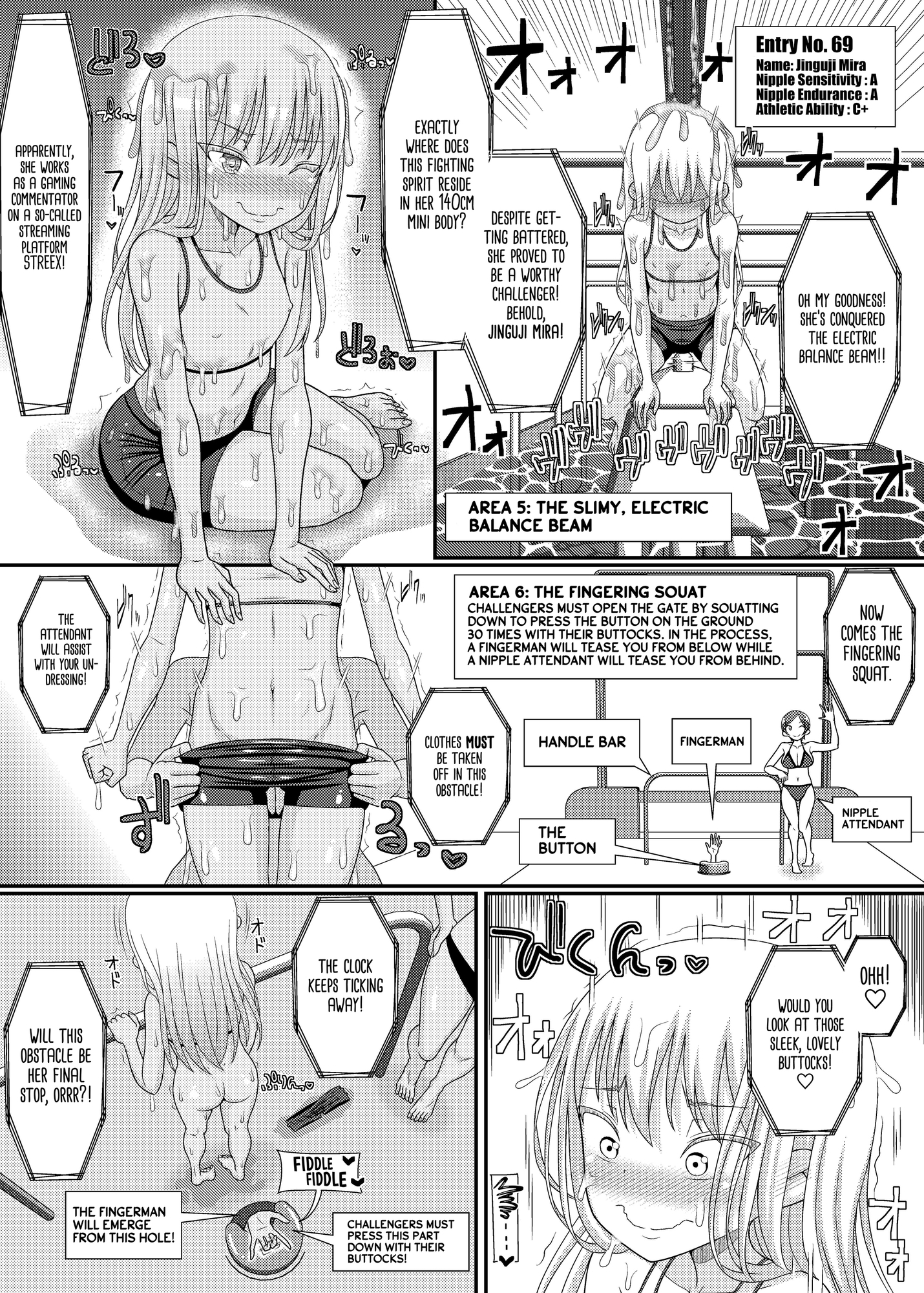 【英語版】「乳首探偵マイ外伝」～最強!!アスレチクビ編～