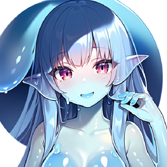 Slima the beautyfull slime girl model