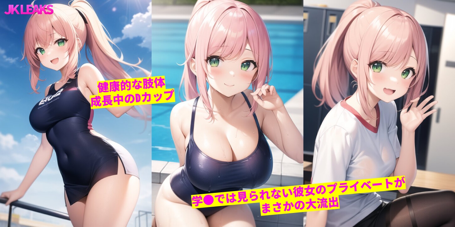 JK LEAKS - 桃色ポニテお姉さん編 -