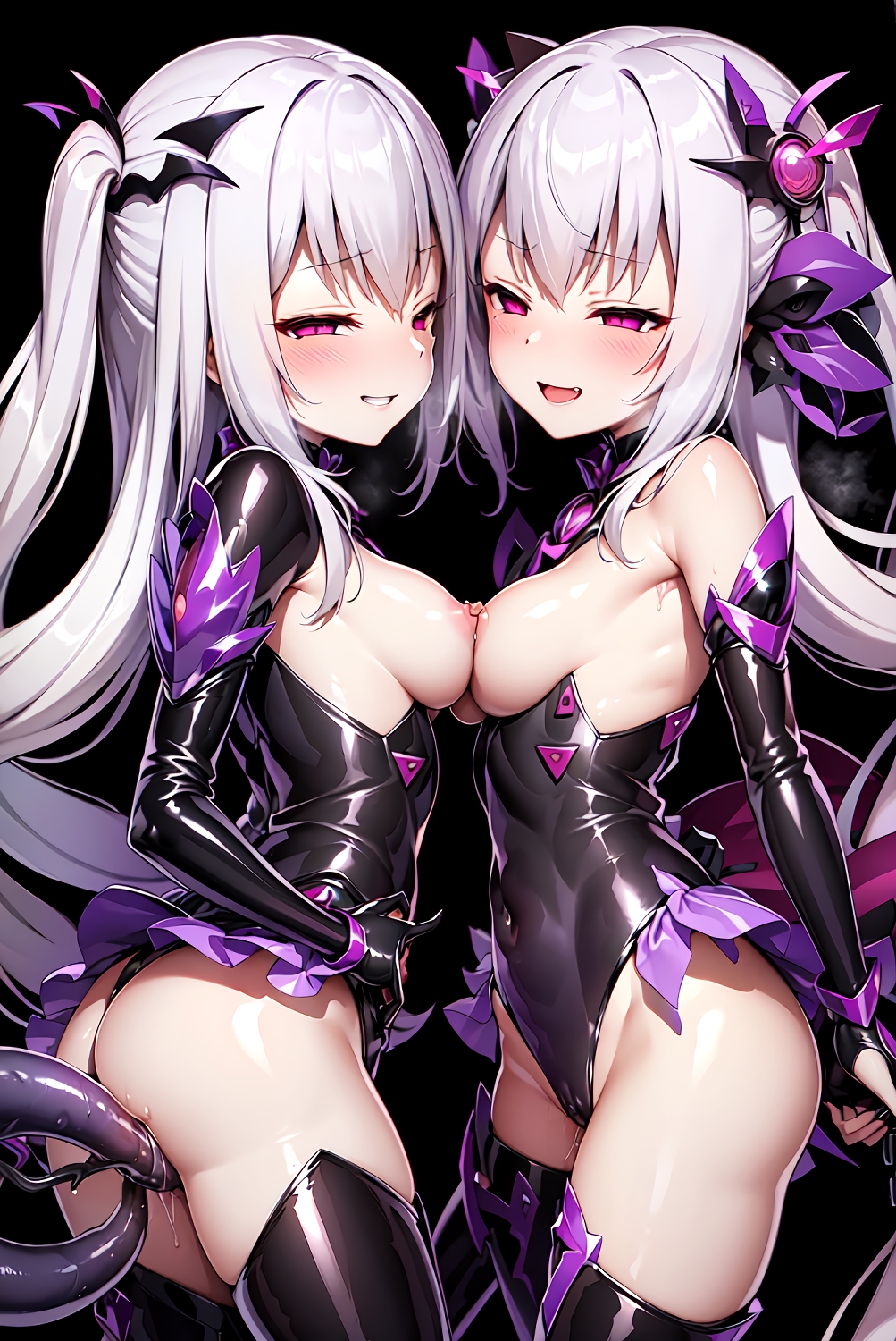 ダークで淫靡な女の子 CG集 620枚+ メイド 悪堕ち 触手姦 etc...