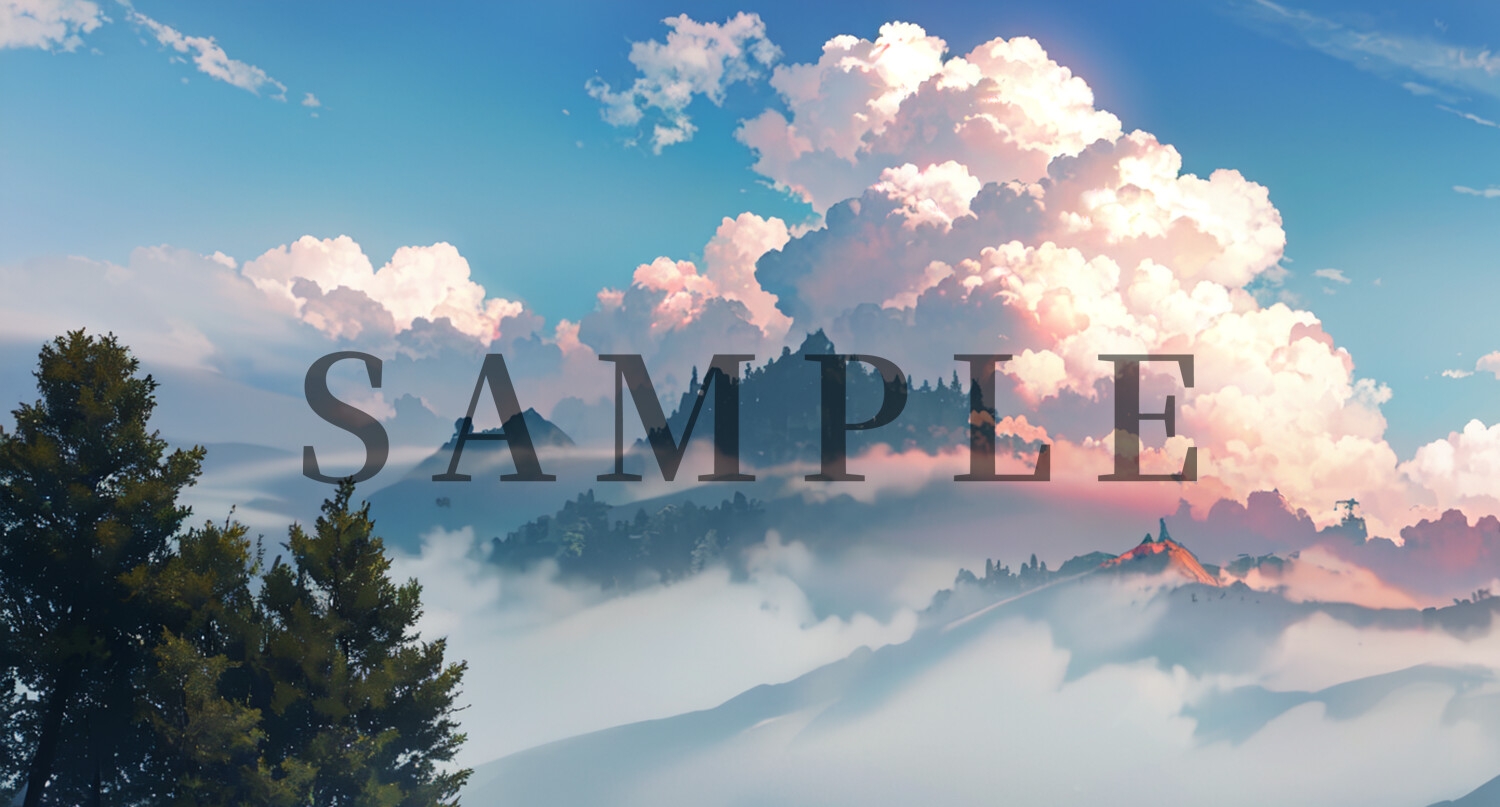 「ファンタジー/和風森林系の背景」CG素材集~100枚!!