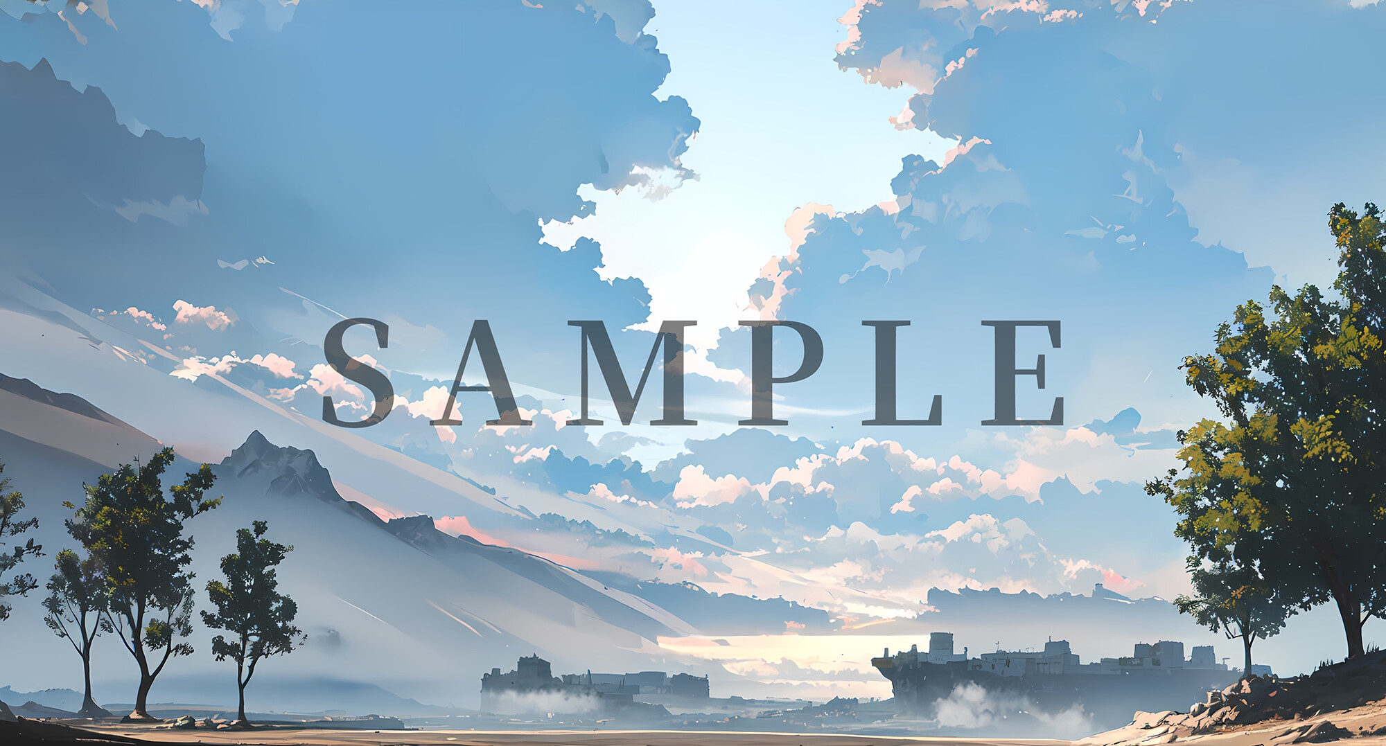 「ファンタジー/和風森林系の背景」CG素材集~100枚!!