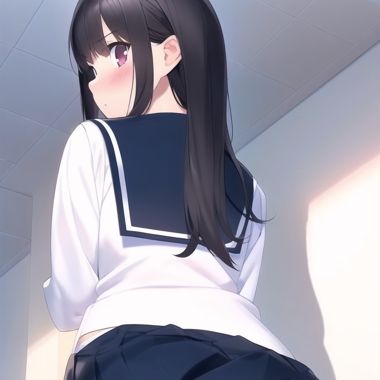 セーラー服 純白パンツ お尻コレクション vol.2