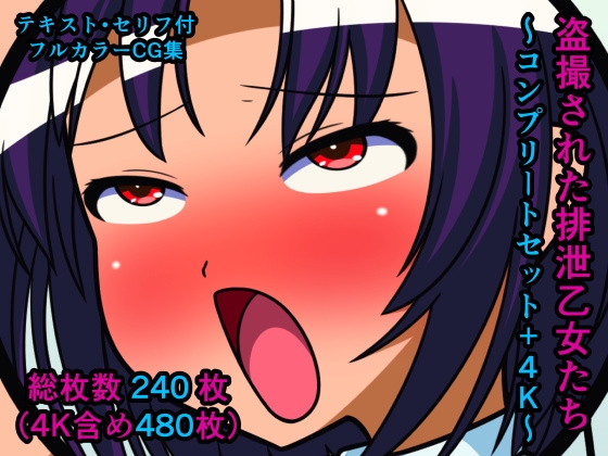 盗撮された排泄乙女たち～コンプリートセット+4K～