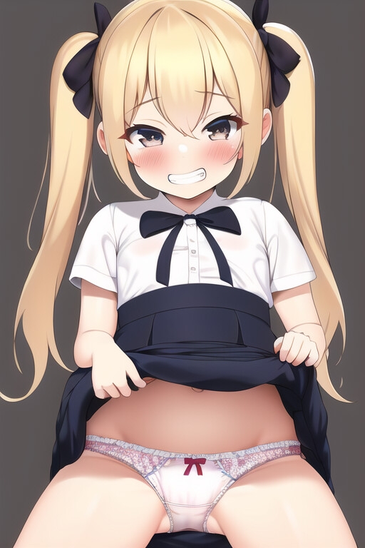 メスガキ・おパンツ大公開♪