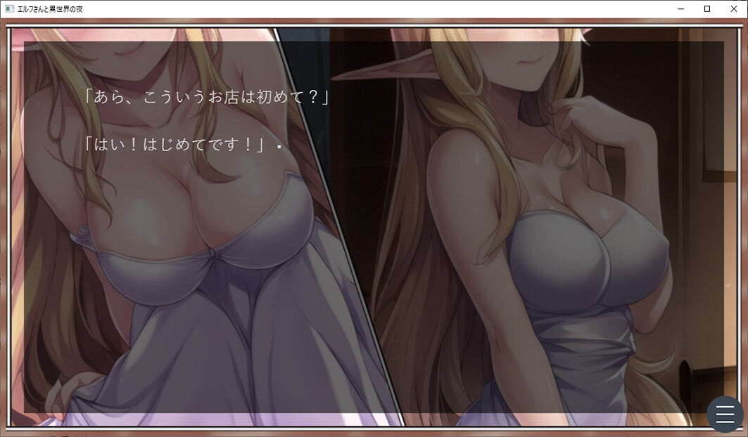 エルフさんと異世界の夜