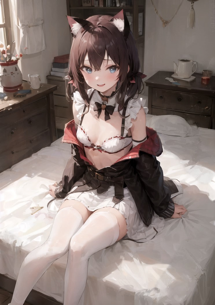 小さいねこ娘-Gothic-