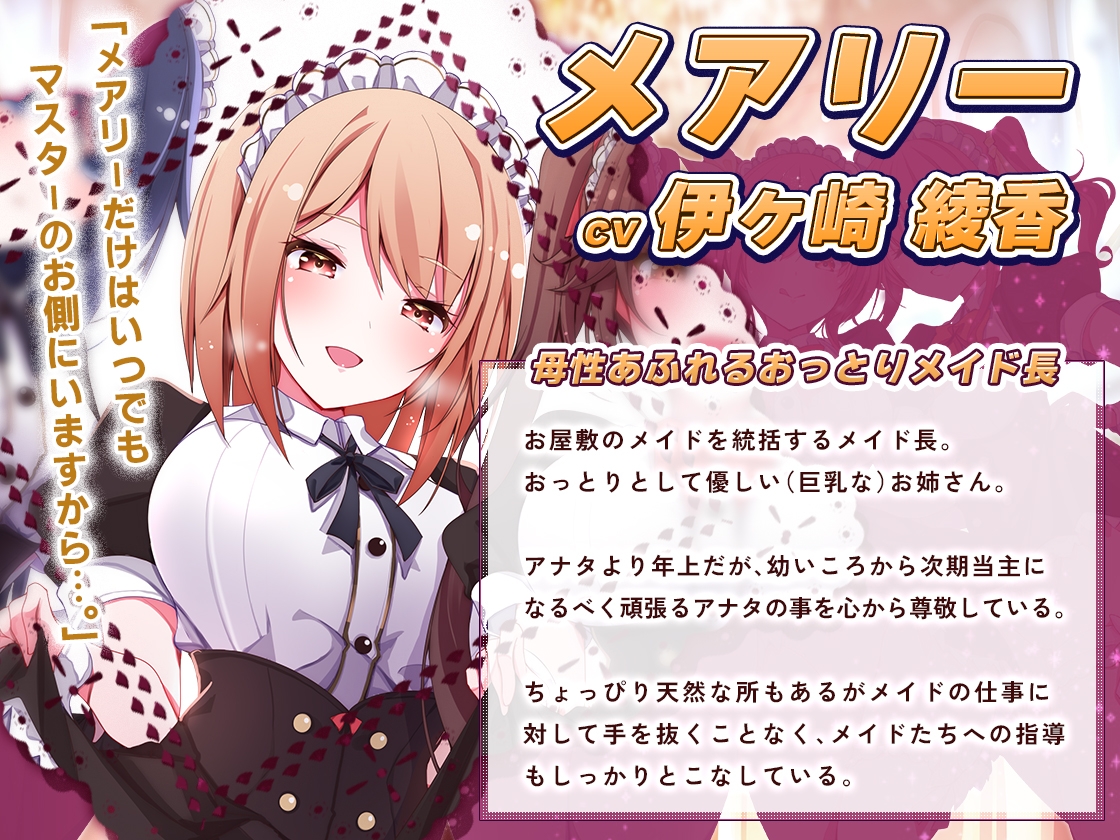 [発売30%割引!]ドスケベメイドの本気(ガチ)エロハーレム ～一滴残らず出してください♪～【KU100バイノーラル】