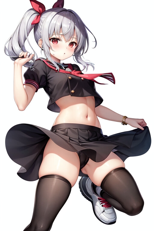 パンツ&黒タイツCG集