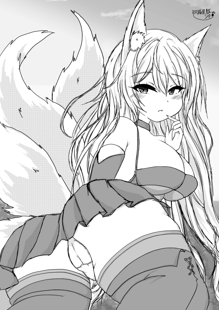 お狐様と子作り体験～レースクイーンの彼女～