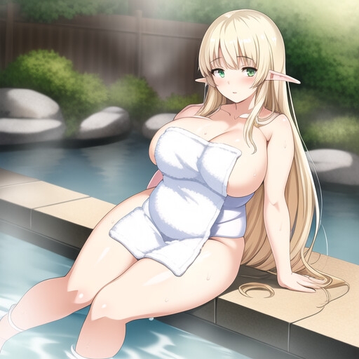 長年連れ添った相棒のエルフ(最近太り気味)と温泉旅館デート