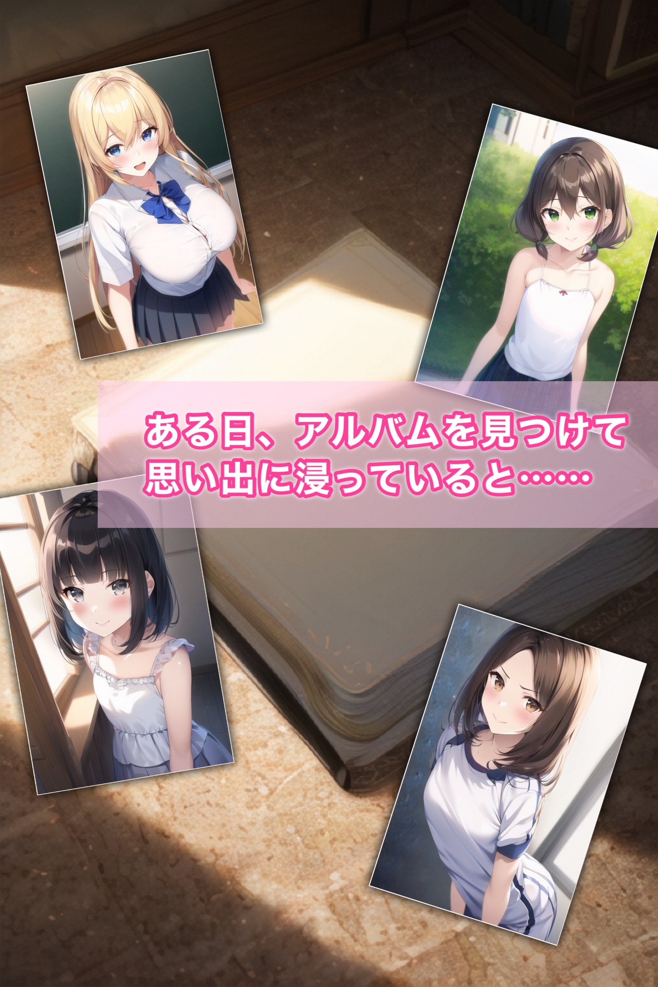 ルームシェア中の幼馴染みの全裸成長記録