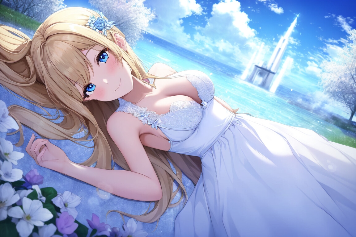 天使少女の開脚 CGイラスト集50枚(angel girl spread legs illustration 50 sheets)