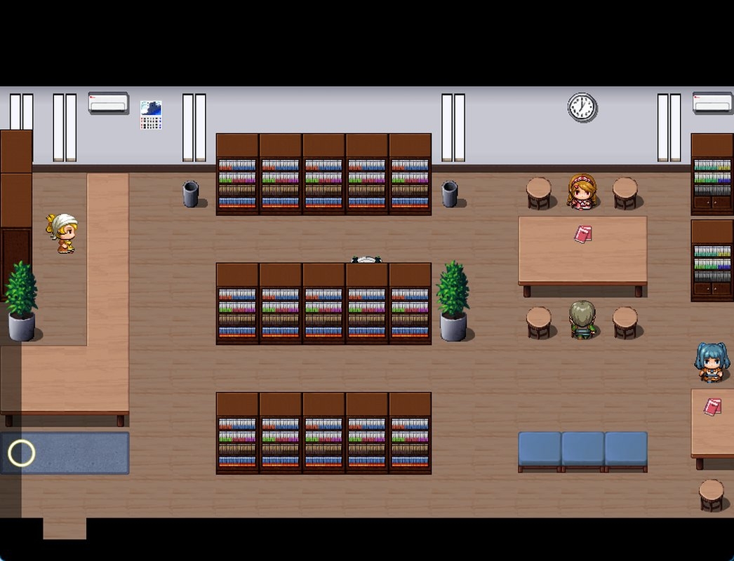 RPGツクールMV・MZ用 マップチップ/タイルセット5 『学生寮/日本の住宅/図書館/現代/室内/屋内/内装/家の中』